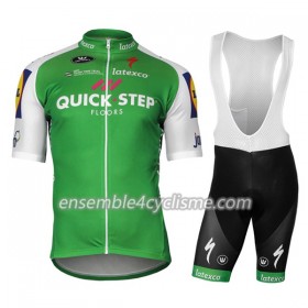 Tenue Maillot + Cuissard à Bretelles 2017 Quick-Step Floors N002